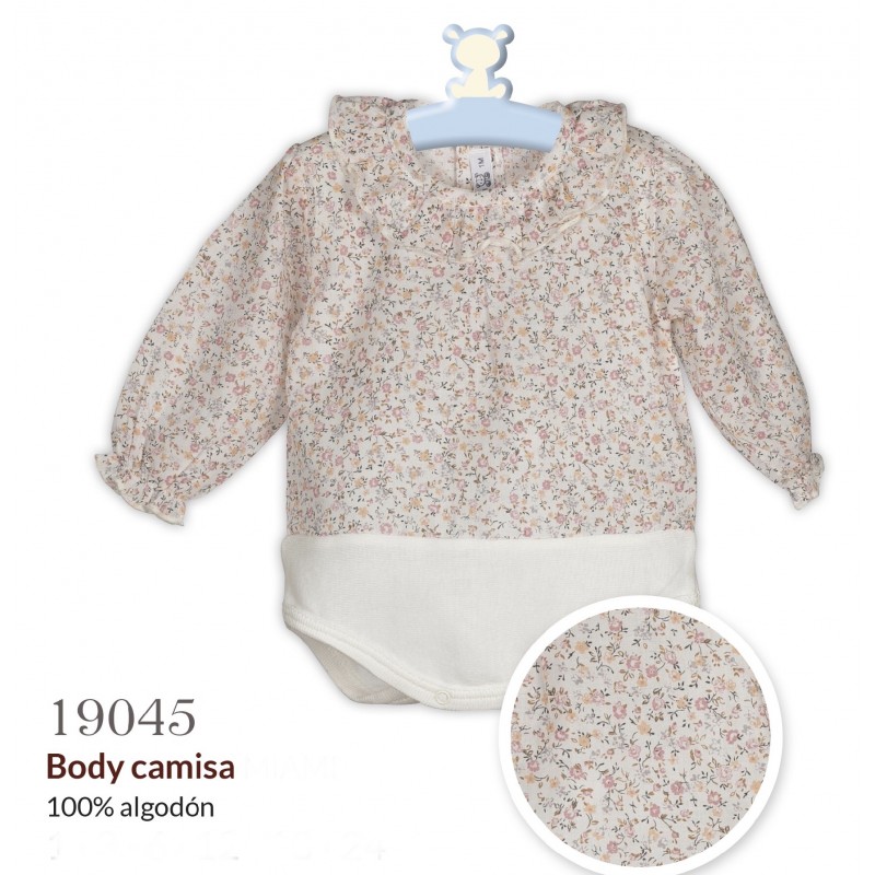 Body camisa bebé niña “Carmen”