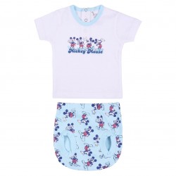 Conjunto bebé Mickey • Ropa bebé • moda bebé • moda niño algodón  • bebé arcoíris