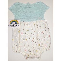 Pelele bebé hilo ocas • ropa bebé • moda infantil • Bebé Arcoíris