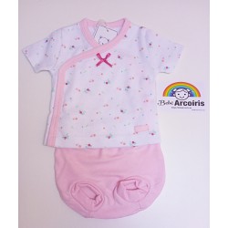 Ropa bebé • moda bebé • primera puesta algodón • bebé arcoíris